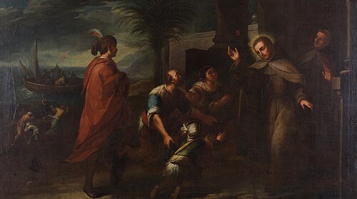 San Diego de Alcalá en las islas Canarias, 1728, Juan García de Miranda