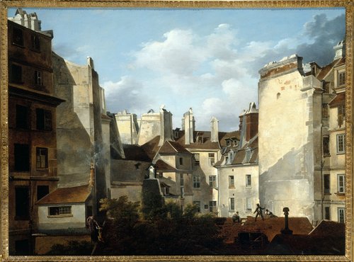 Toits de Paris, 1830, Étienne Bouhot