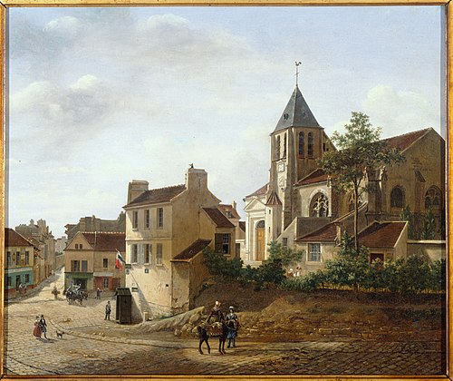 Saint-Germain de Charonne, 1836, Étienne Bouhot