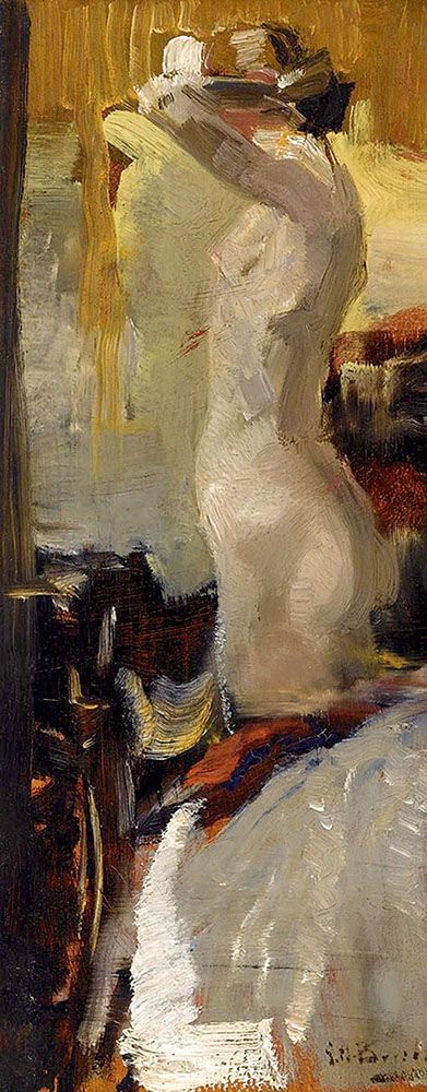 Standing Nude, 1900, George Hendrik Breitner