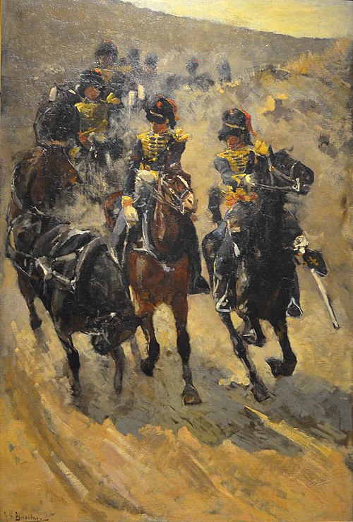 artillerie automotrice, 1885, George Hendrik Breitner