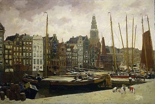 Damrak, 1903, George Hendrik Breitner