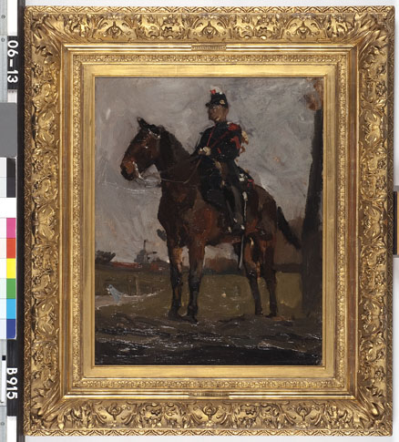Hussar on Horseback, 1885, George Hendrik Breitner