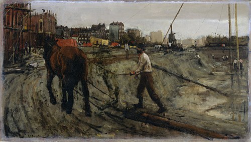 Building Site, 1900, George Hendrik Breitner
