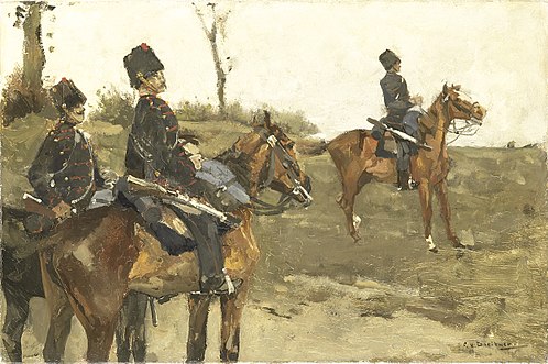 Hussars, 1885, George Hendrik Breitner