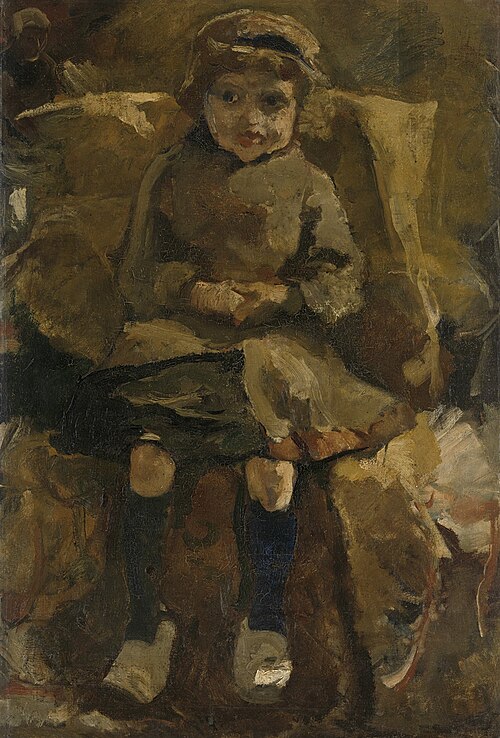 The Wooden Shoes, 1884, George Hendrik Breitner