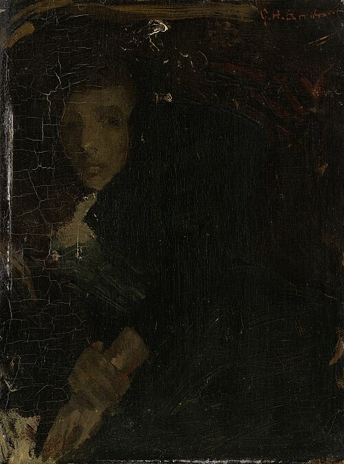 MCJ (Marie) Jordan (1866-1948), The Artist's Wife, 1905, George Hendrik Breitner