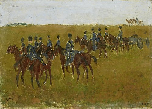Artillery on Maneuver, 1901, George Hendrik Breitner