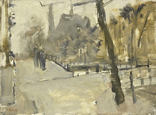 The Leidsegracht, Amsterdam, 1901, George Hendrik Breitner