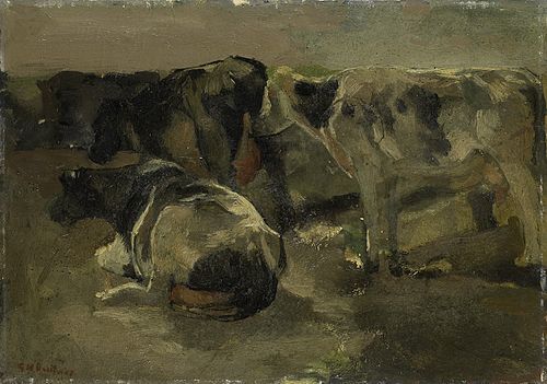 Quatre Vaches, 1901, George Hendrik Breitner