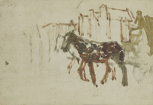 View of Rokin, Amsterdam, 1901, George Hendrik Breitner