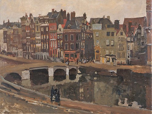 The Rokin in Amsterdam, 1897, George Hendrik Breitner