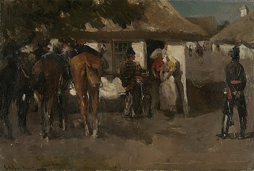 Billeting the Troops, 1899, George Hendrik Breitner