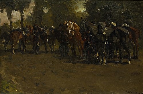 Resting Calvary, 1885, George Hendrik Breitner