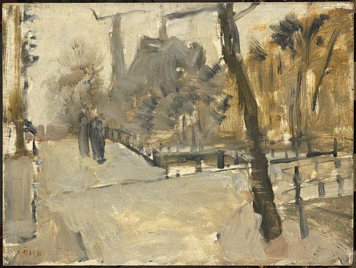 De Leidsegracht te Amsterdam, 1897, George Hendrik Breitner
