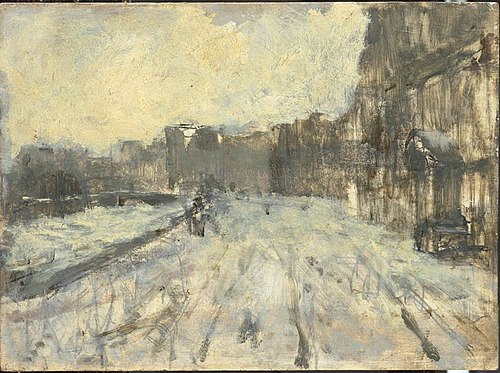 Het Rokin te Amsterdam, 1910, George Hendrik Breitner