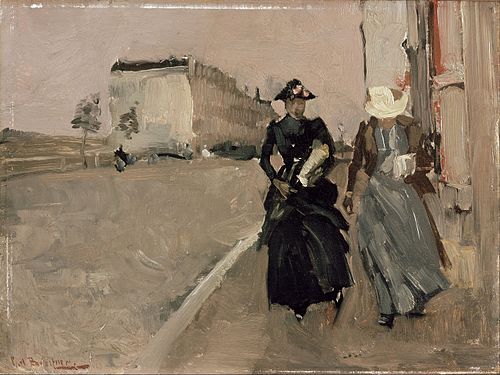 Gust of wind, 1890, George Hendrik Breitner
