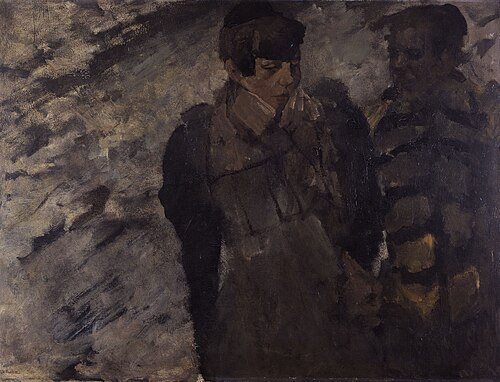 Hiver (Filles dans la neige), , George Hendrik Breitner