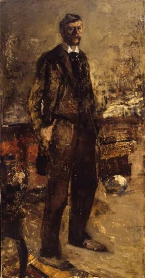 Zelfportret, 1887, George Hendrik Breitner