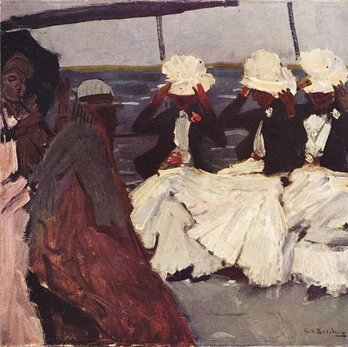 À bord, 1897, George Hendrik Breitner
