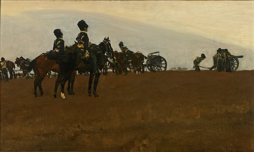 Het kanonschot, 1887, George Hendrik Breitner