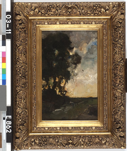 Landschap met bomen, 1897, George Hendrik Breitner