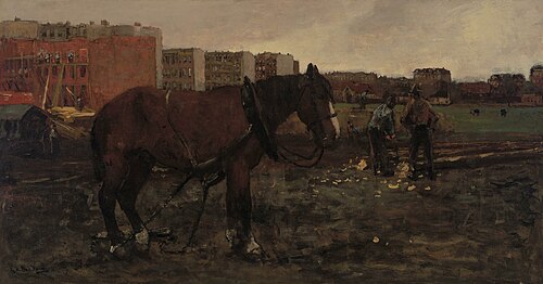 Suburb of Amsterdam, 1901, George Hendrik Breitner