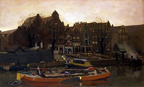 Warehouses, Amsterdam, 1901, George Hendrik Breitner