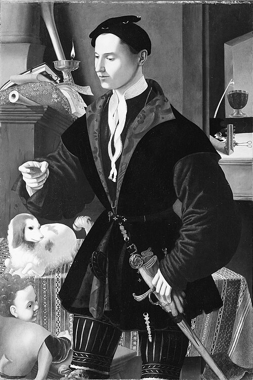 Portrait de jeune homme, 1551, Benedetto Pagni