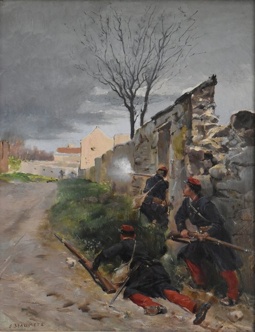 L'embuscade, 1900, Étienne Dujardin-Beaumetz