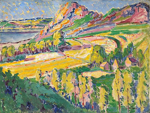 Automne en France, 1911, Emily Carr