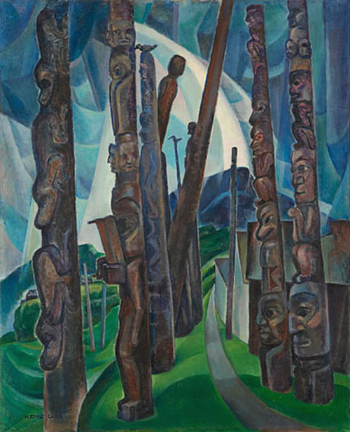 Kitwancool, 1928, Emily Carr