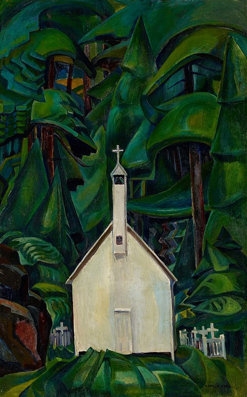 The Indian Church, 1929, Emily Carr