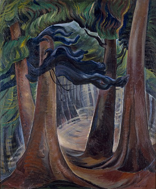Among the Firs, 1931, Emily Carr
