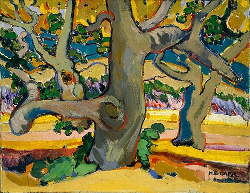 Trees in France, 1911, Emily Carr