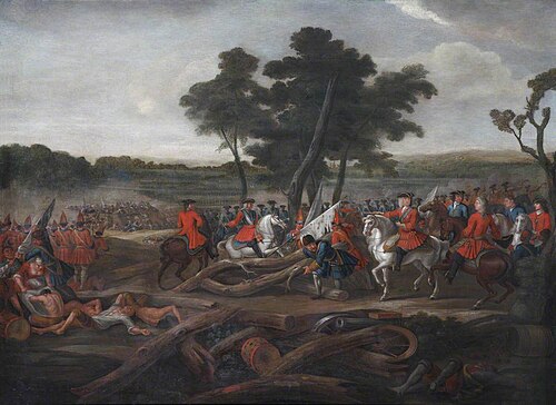 The Battle of Malplaquet, 11 September 1709, 1713, Louis Laguerre