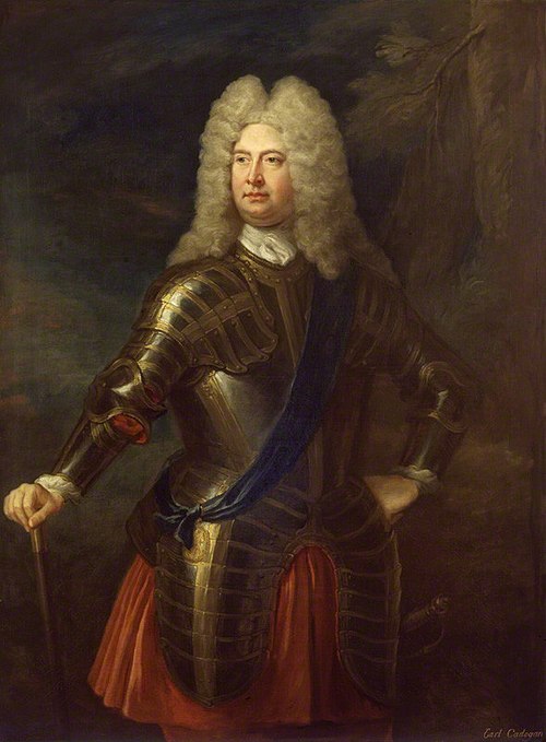 Portrait of William Cadogan, 1st Earl Cadogan (1675-1726)., 1716, Louis Laguerre