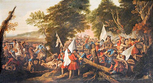 Eight Battle Scenes of the Marlborough House Murals: The Battle of Malplaquet (Tanieres), 11 Septemb, 1715, Louis Laguerre