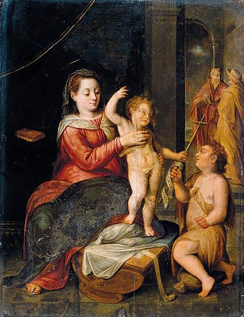 Vierge à l'Enfant, 1550, Bernard de Rijckere