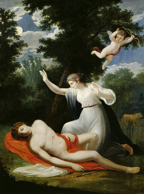 Pyramus and Thisbe, 1795, Andreas Nesselthaler