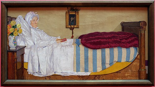 la convalescente, 1906, Bernard Boutet de Monvel