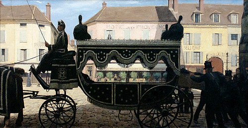 L'enterrement à Nemours, , Bernard Boutet de Monvel