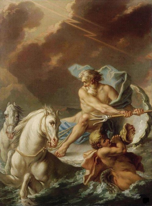Neptune, 1750, Étienne Jeaurat