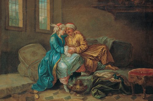 The Favourite Sultana, 1750, Étienne Jeaurat