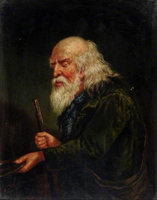 The Blind Beggar, 1888, James Burras the elder