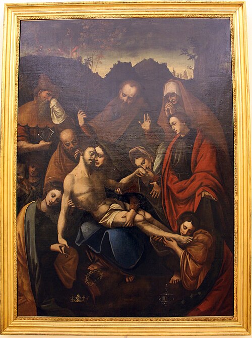 compianto sul cristo morto, 1550, Bernardino Lanino