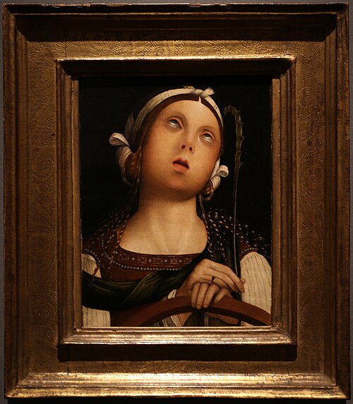 Saint Catherine of Alexandria, 1500, Bernardino Zaganelli