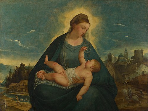 Vierge à l'Enfant, 1530, Bernardino da Asola