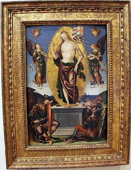 Resurrection of Christ, , Bernardino di Mariotto