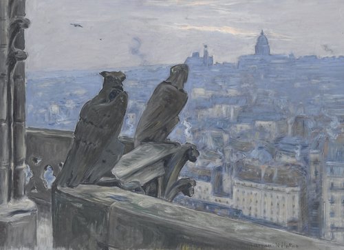 Paris vu de Notre-Dame, 1898, Étienne Moreau-Nélaton